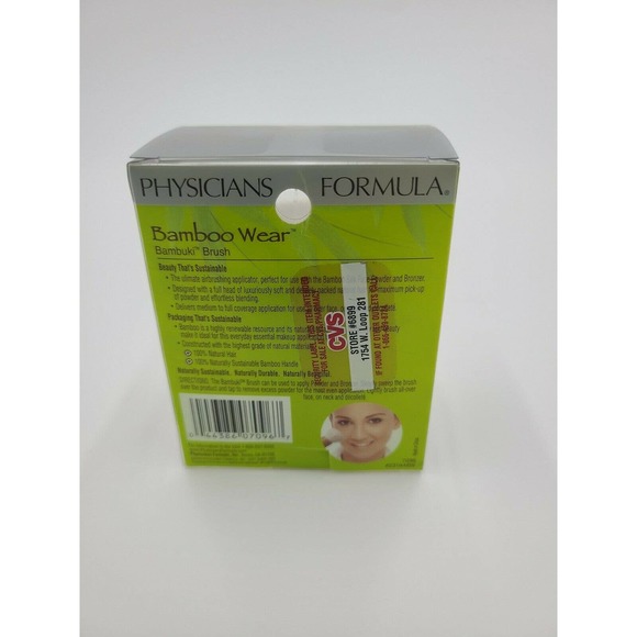 PHYSICIANS FORMULA BAMBOO WEAR BAMBUKI BRUSH # 7096 KABUKI - Picture 2 of 2